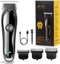 Latest Edition Trimmer for Men Battery Powered WaterProof Cordless Grooming Trimmer for Men, with LED Spotlight & Status Display